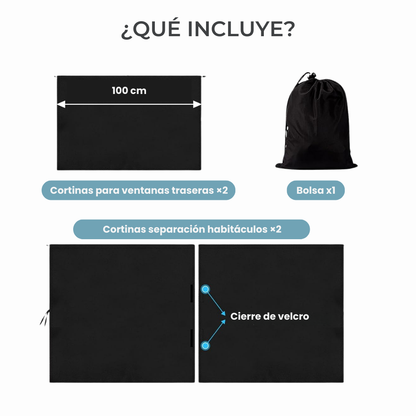 Cortinas Privacidad Coche